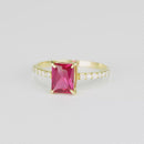 Anel Glow Rosa