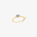 Anel do Amor Diamantes Tons