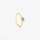 Anel do Amor Diamantes Tons