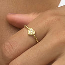 Anel do Amor em Diamantes