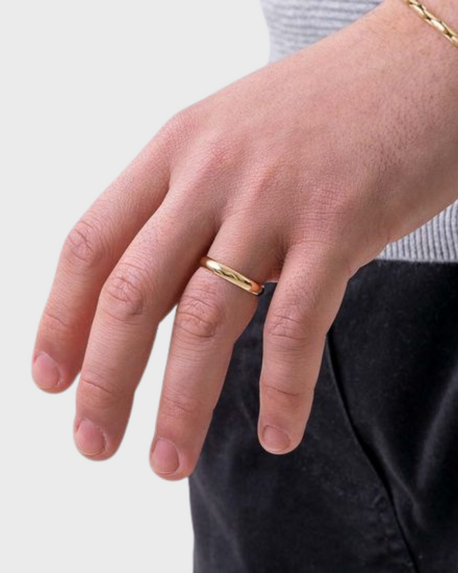 Aliança em Ouro Amarelo 18K