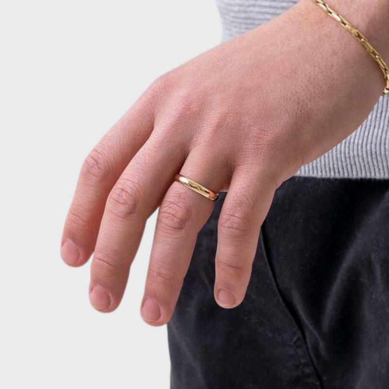 Aliança em Ouro Amarelo 18K
