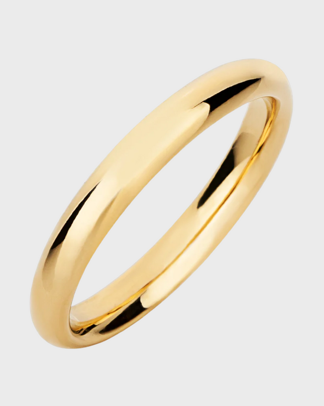 Aliança em Ouro Amarelo 18K