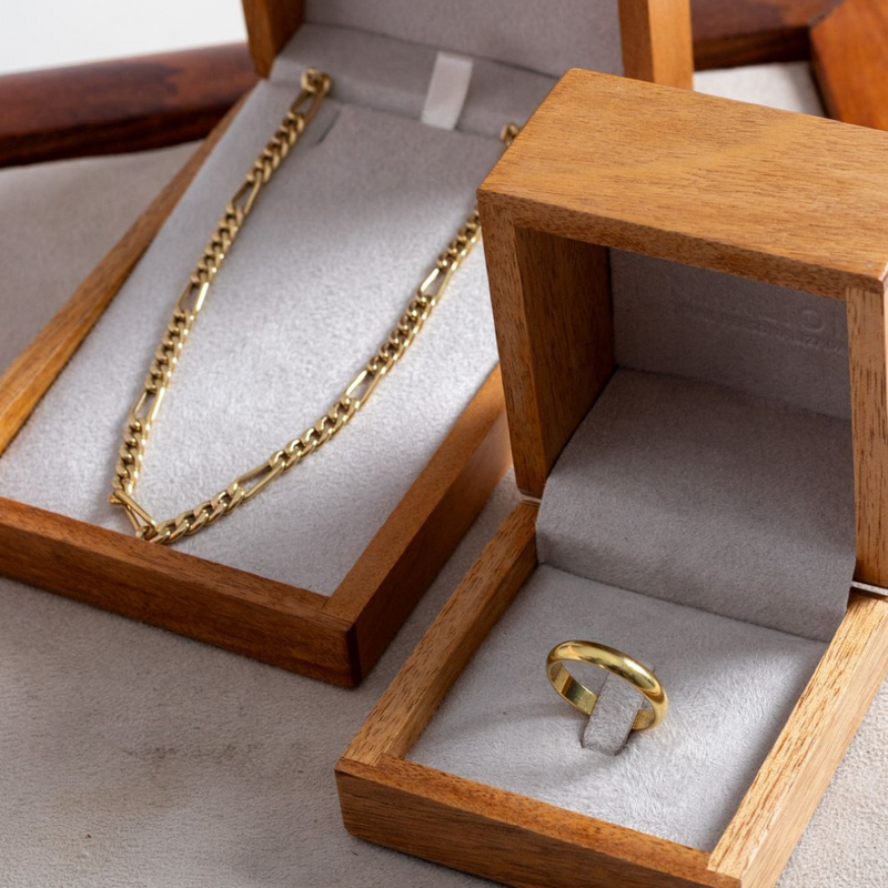 Aliança em Ouro Amarelo 18K