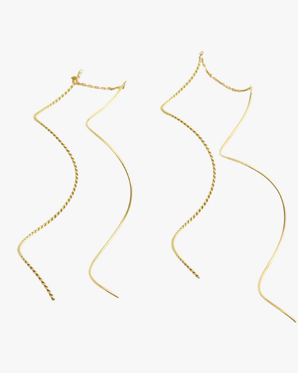 Brinco Nobreza em Ouro Amarelo 18K