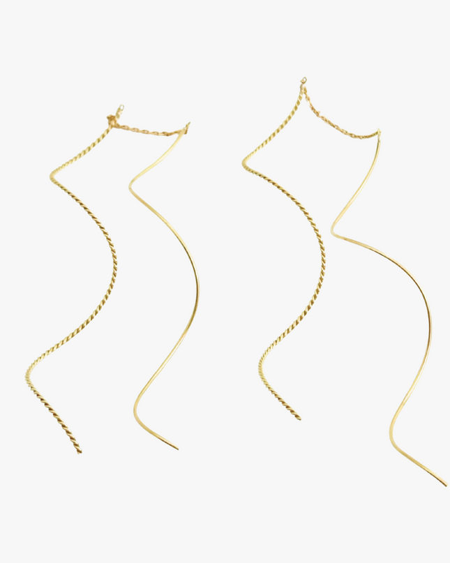 Brinco Nobreza em Ouro Amarelo 18K