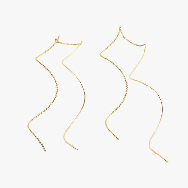 Brinco Nobreza em Ouro Amarelo 18K