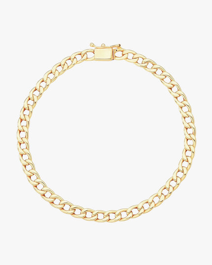 Pulseira União Masculina em Ouro  Amarelo 18K