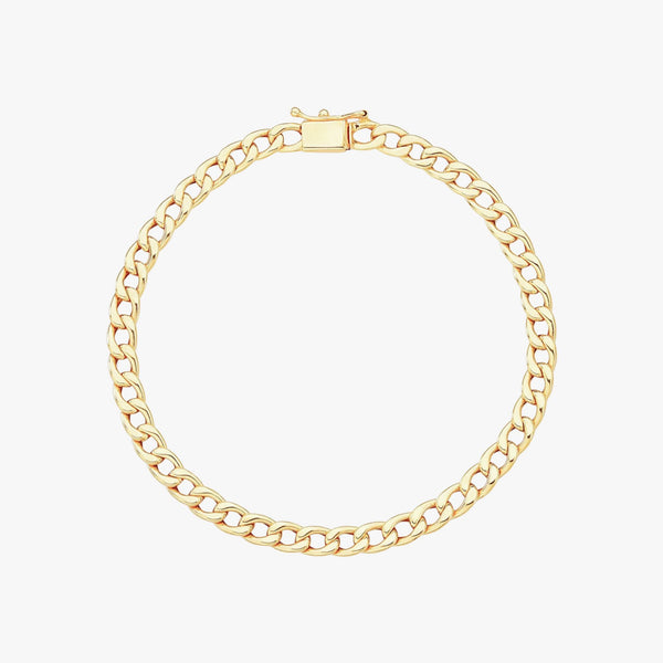 Pulseira União Masculina em Ouro  Amarelo 18K