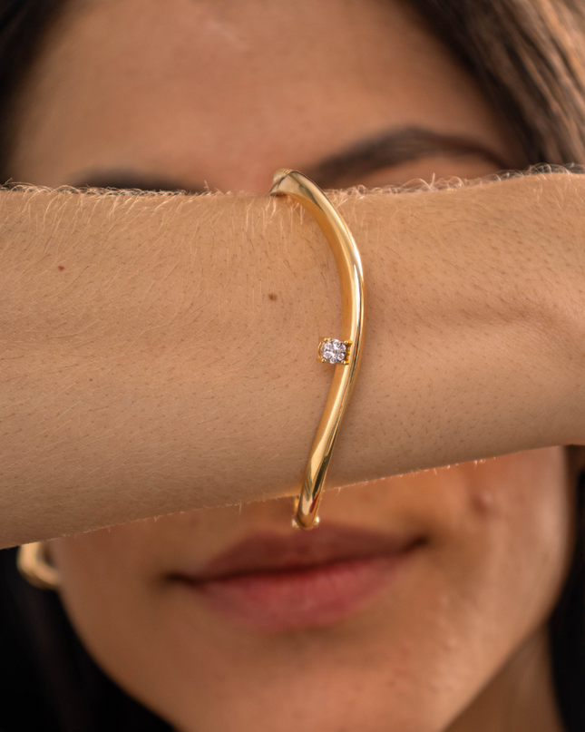 Bracelete Luz com Diamantes