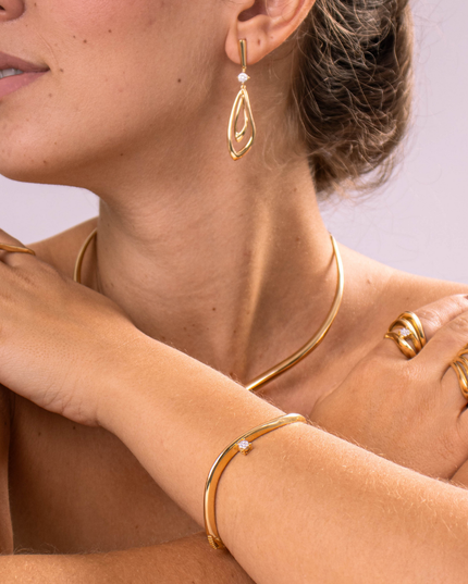 Bracelete Luz com Diamantes