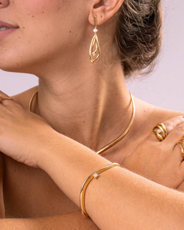 Bracelete Luz com Diamantes