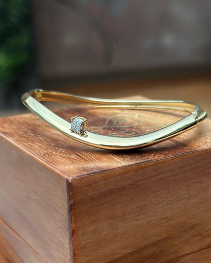 Bracelete Luz com Diamantes