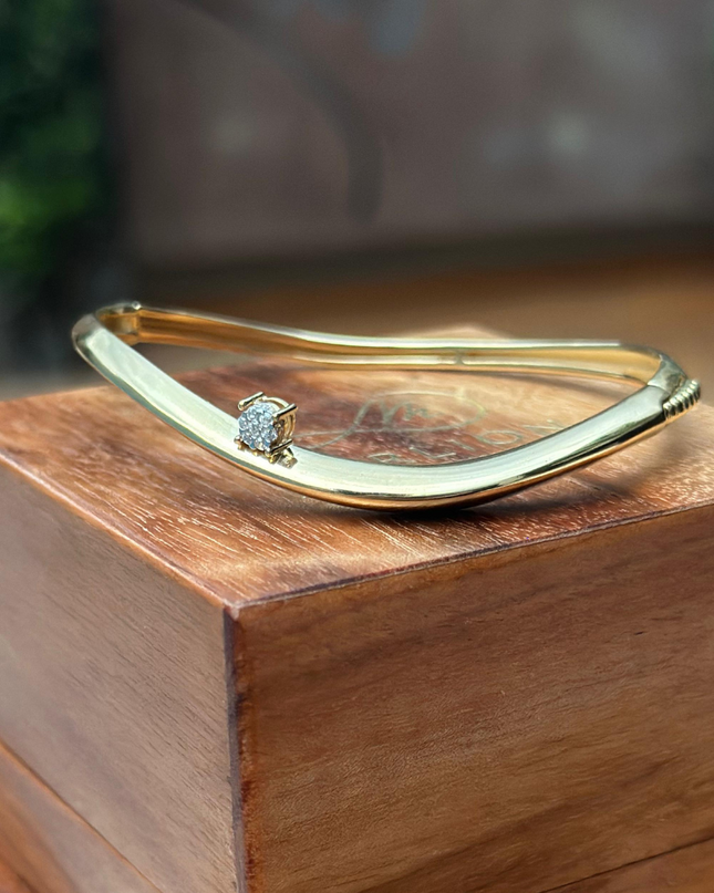 Bracelete Luz com Diamantes