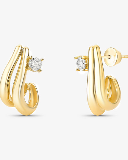 Brinco Luz com Diamantes