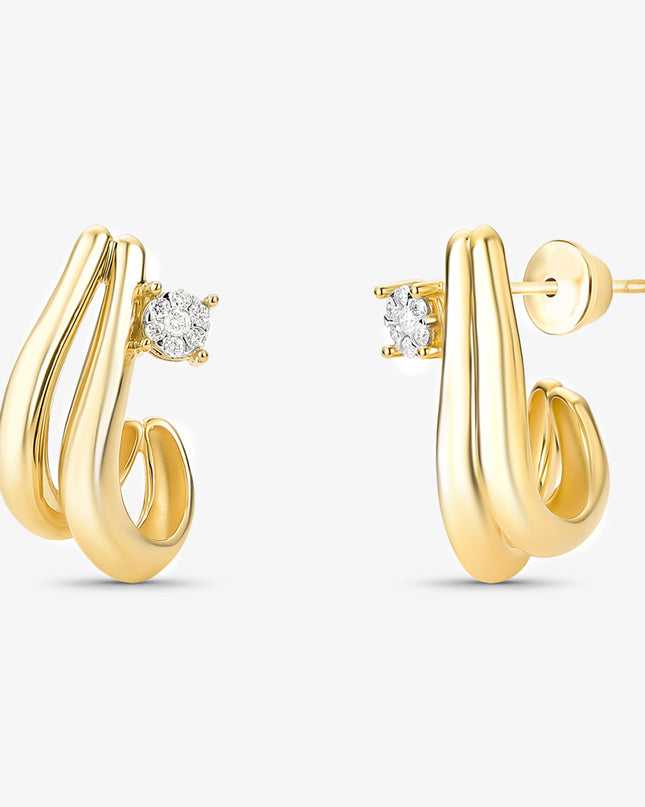 Brinco Luz com Diamantes