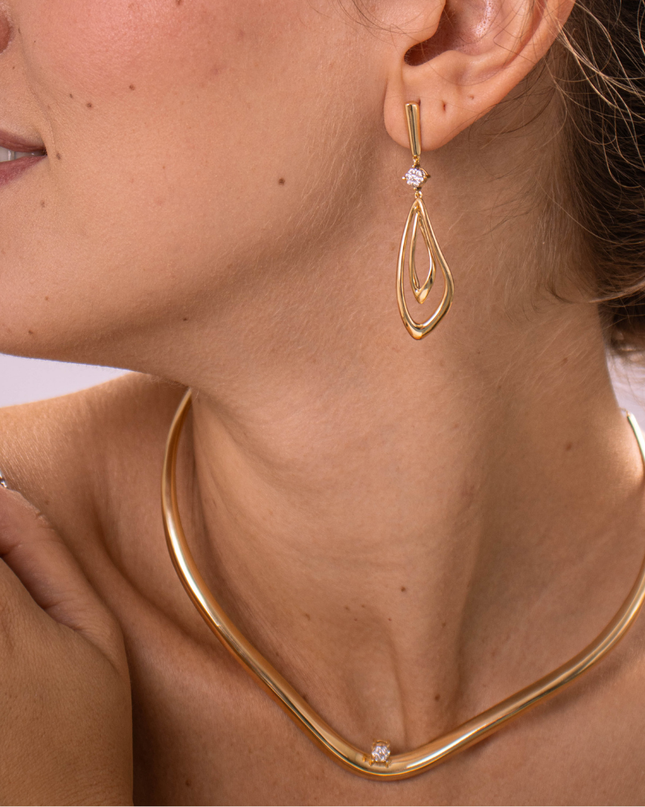 Choker Luz com Diamantes