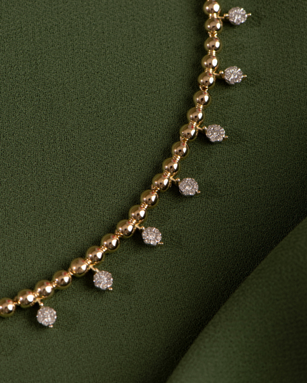 Colar com Toque de Luz em Diamantes