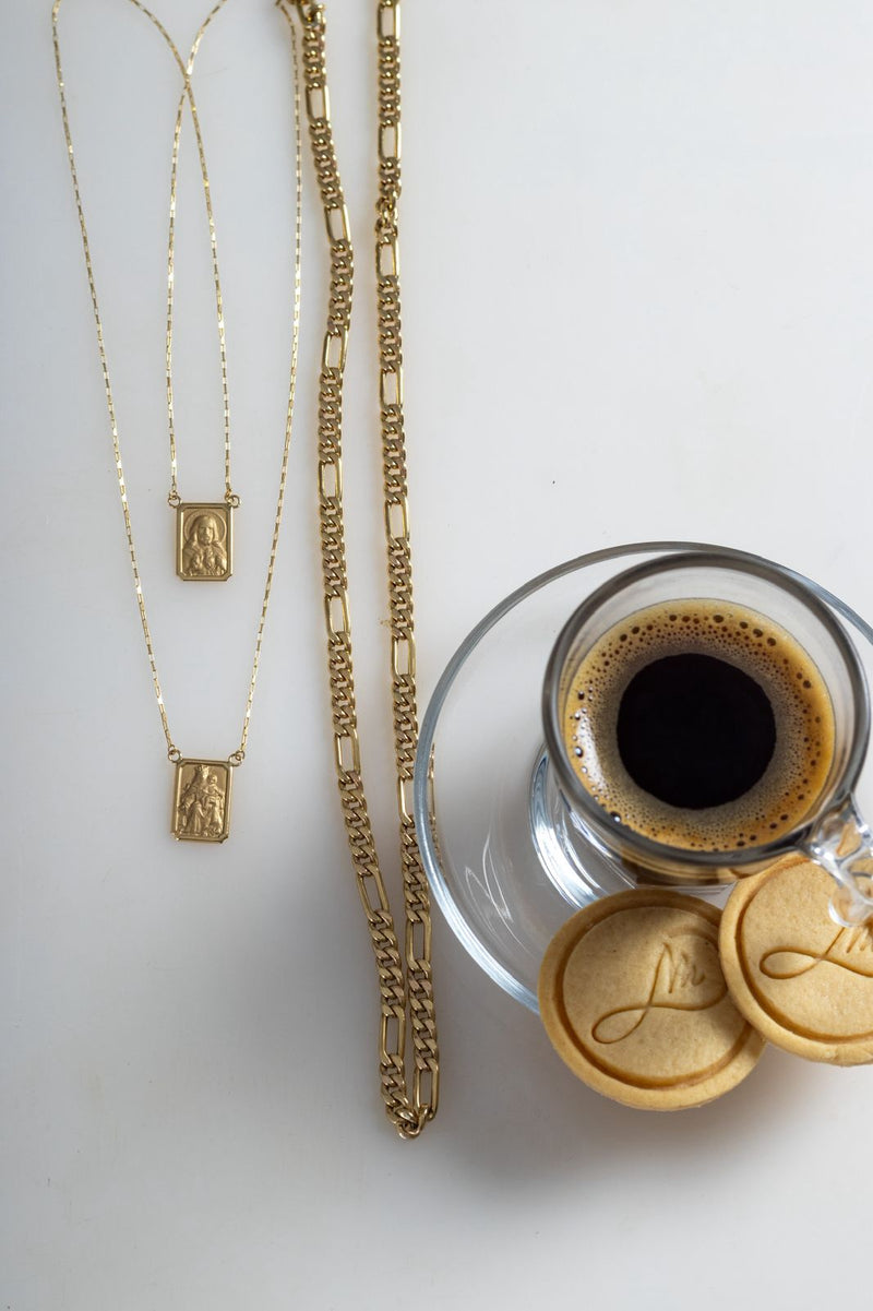 Corrente 3x1 em Ouro Amarelo18K de 60cm