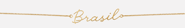 Colar Brasil Ouro Amarelo 18k