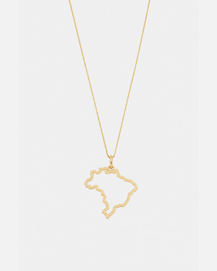 Conjunto Brasil Copa Ouro Amarelo 18k
