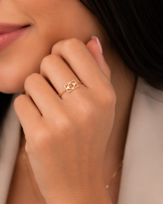 Anel Copa Ouro Amarelo 18k
