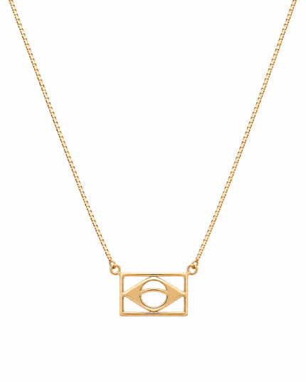 Colar Copa de Ouro Amarelo 18k