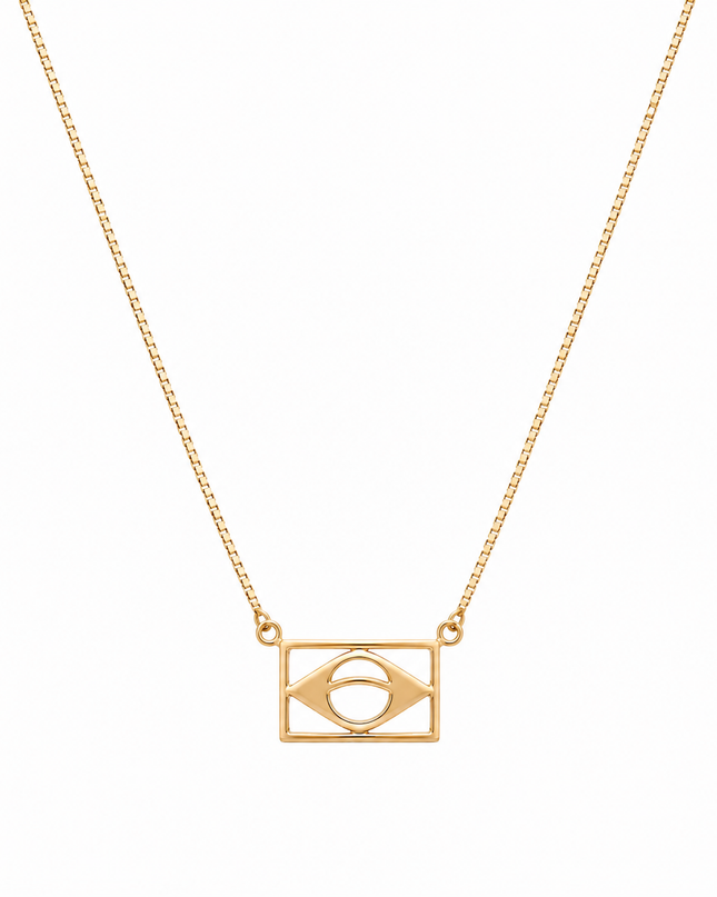 Colar Copa de Ouro Amarelo 18k