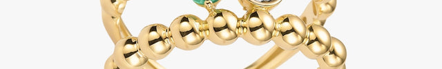 Anel de Esmeralda & Diamantes