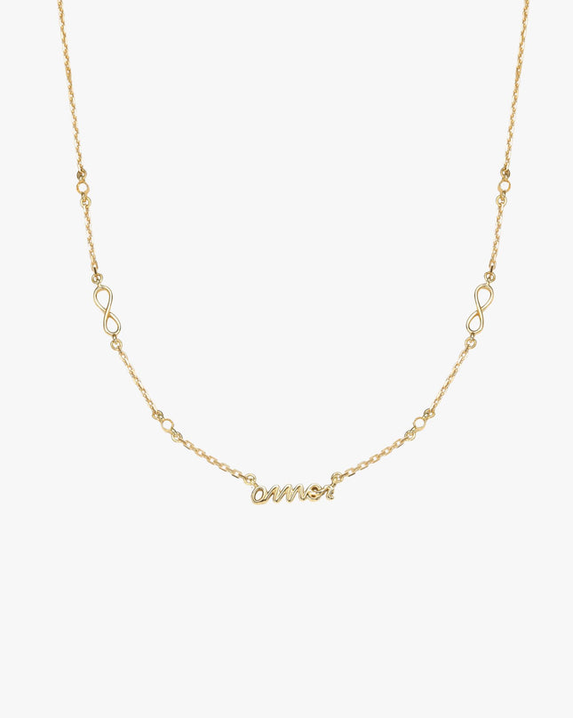 Colar Amor em Ouro Amarelo 18K