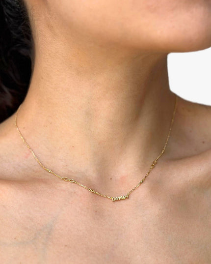 Colar Amor em Ouro Amarelo 18K
