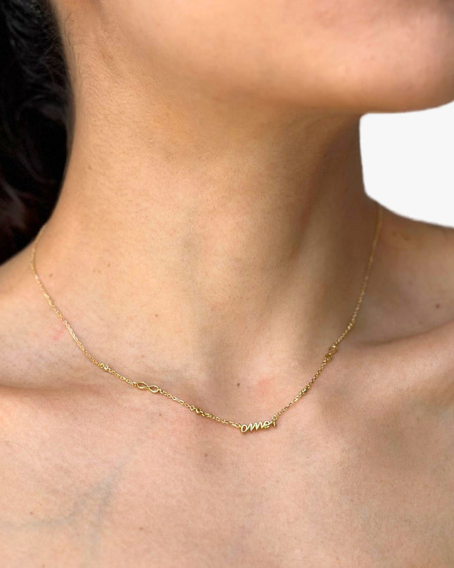 Colar Amor em Ouro Amarelo 18K