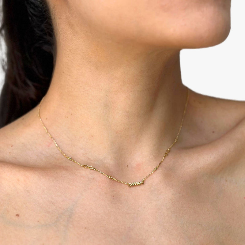 Colar Amor em Ouro Amarelo 18K