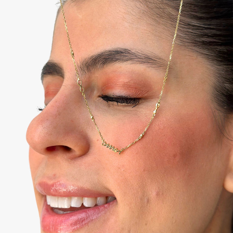 Colar Amor em Ouro Amarelo 18K