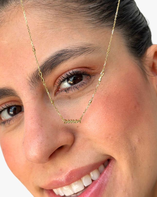 Colar Amor em Ouro Amarelo 18K