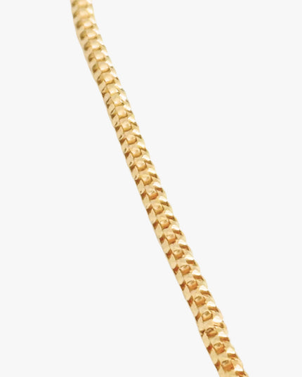 Colar Gravata em Ouro Amarelo 18K