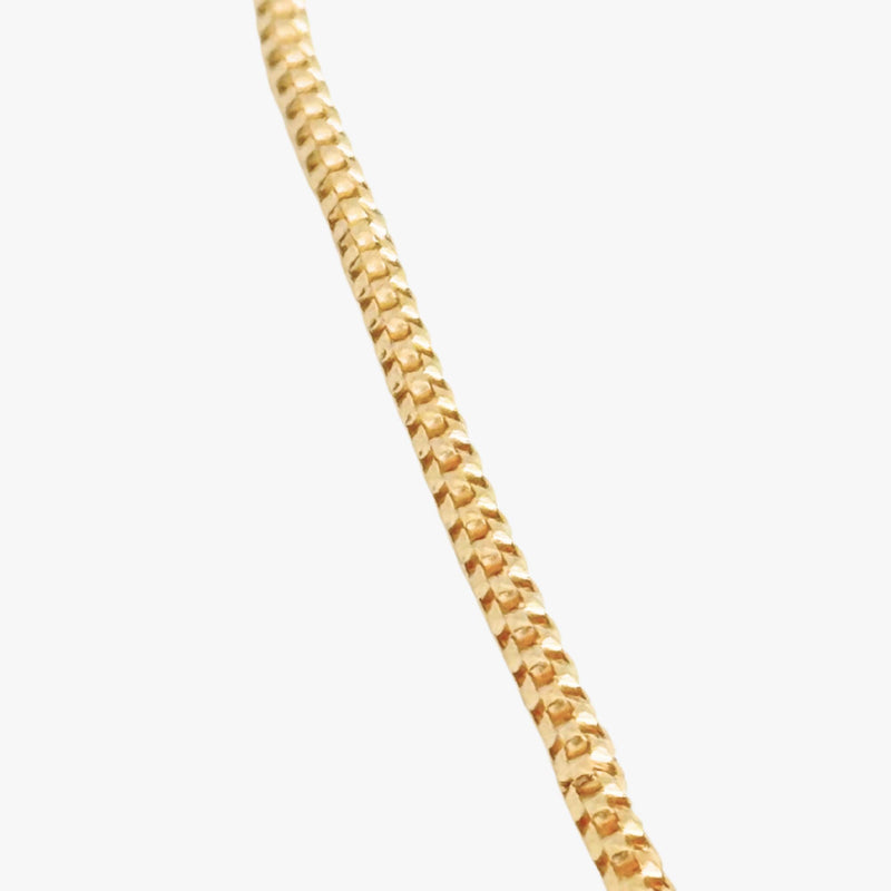 Colar Gravata em Ouro Amarelo 18K