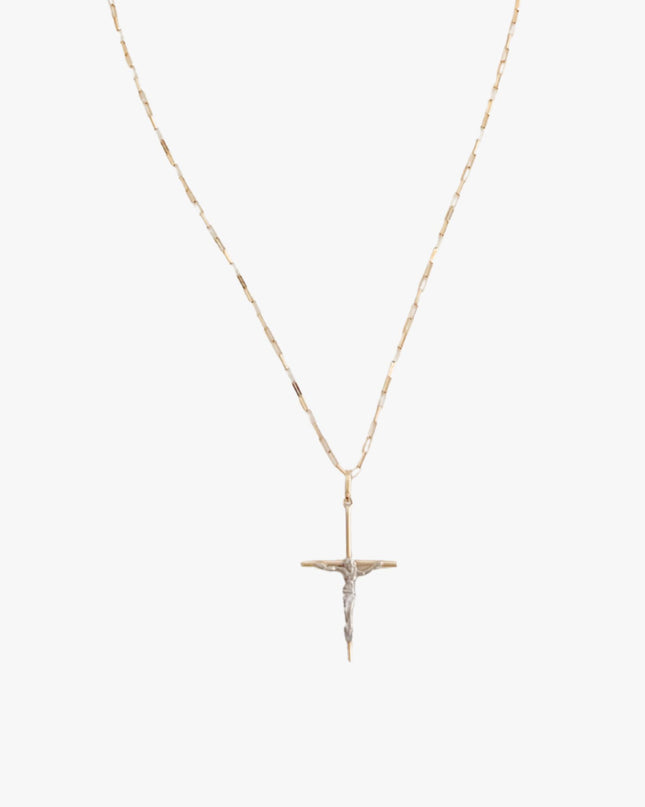 Corrente Masculina em Ouro Amarelo 18K e Ouro Branco 18K