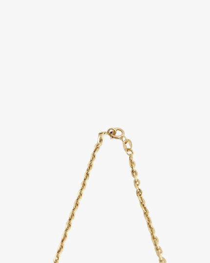 Colar Espírito Santo em Ouro Amarelo e  Ouro Branco 18K