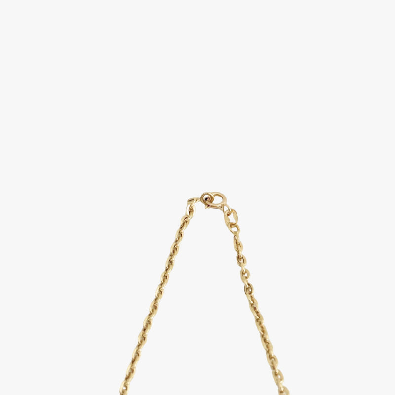 Colar Espírito Santo em Ouro Amarelo e  Ouro Branco 18K