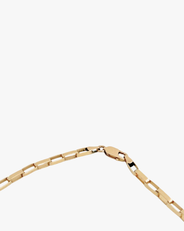Colar Religioso Cruz em Ouro Amarelo e Ouro Branco 18K