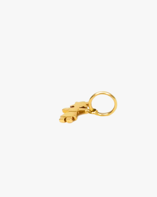 Pingente Menina em Ouro  Amarelo 18K