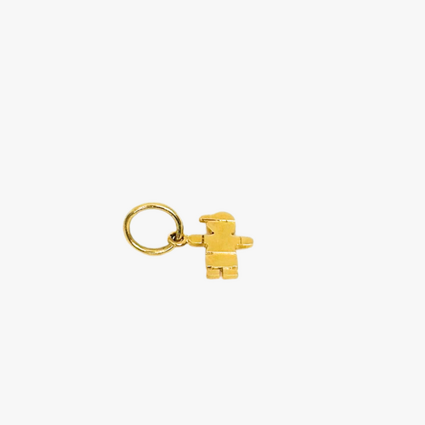 Pingente Menino em Ouro  Amarelo 18K