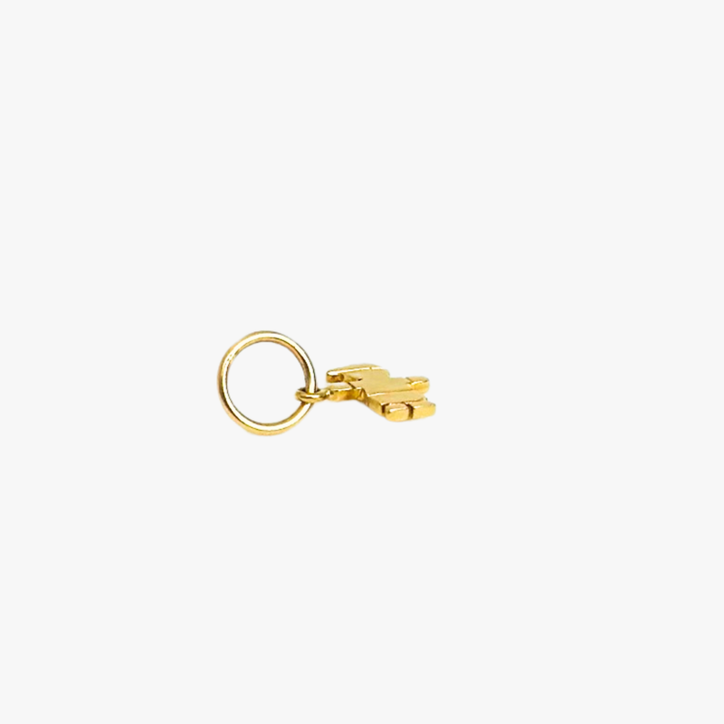 Pingente Menino em Ouro  Amarelo 18K