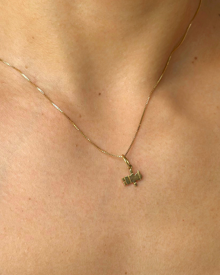Pingente Menino em Ouro  Amarelo 18K