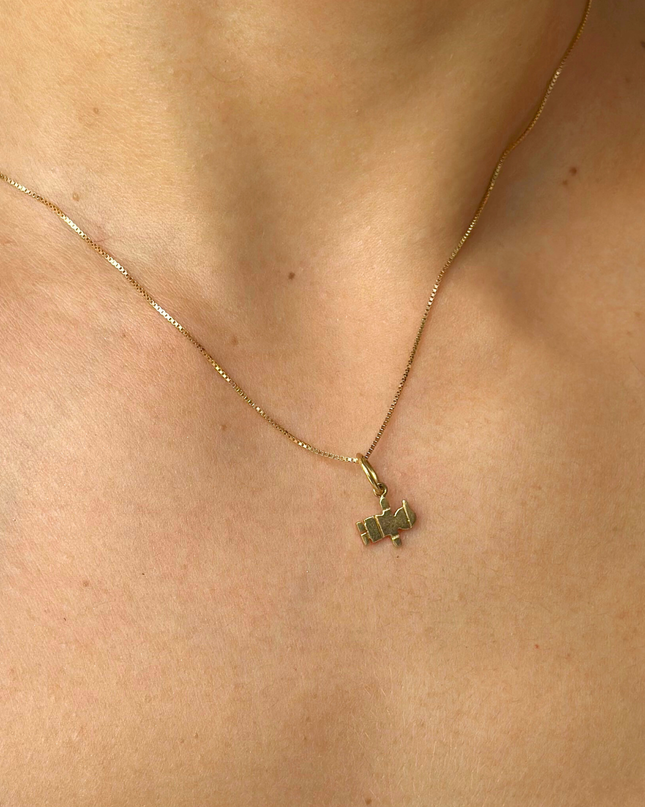 Pingente Menino em Ouro  Amarelo 18K