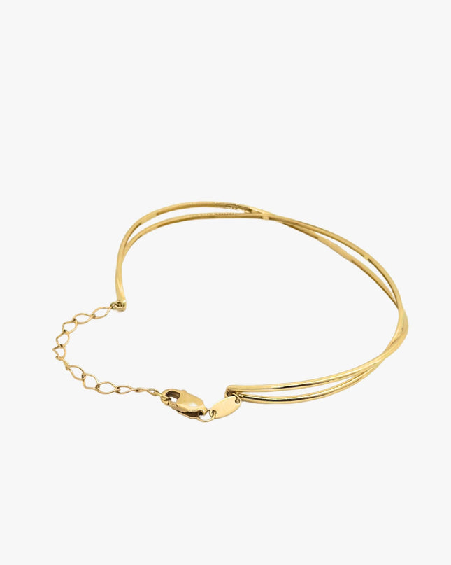 Bracelete com Diamantes central
