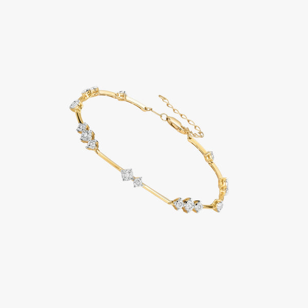 Pulseira iluminar com Diamantes