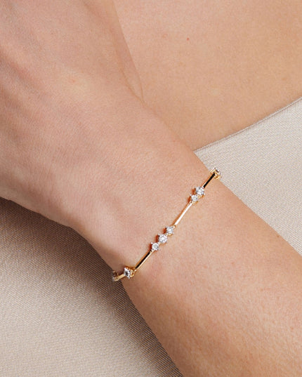 Pulseira iluminar com Diamantes