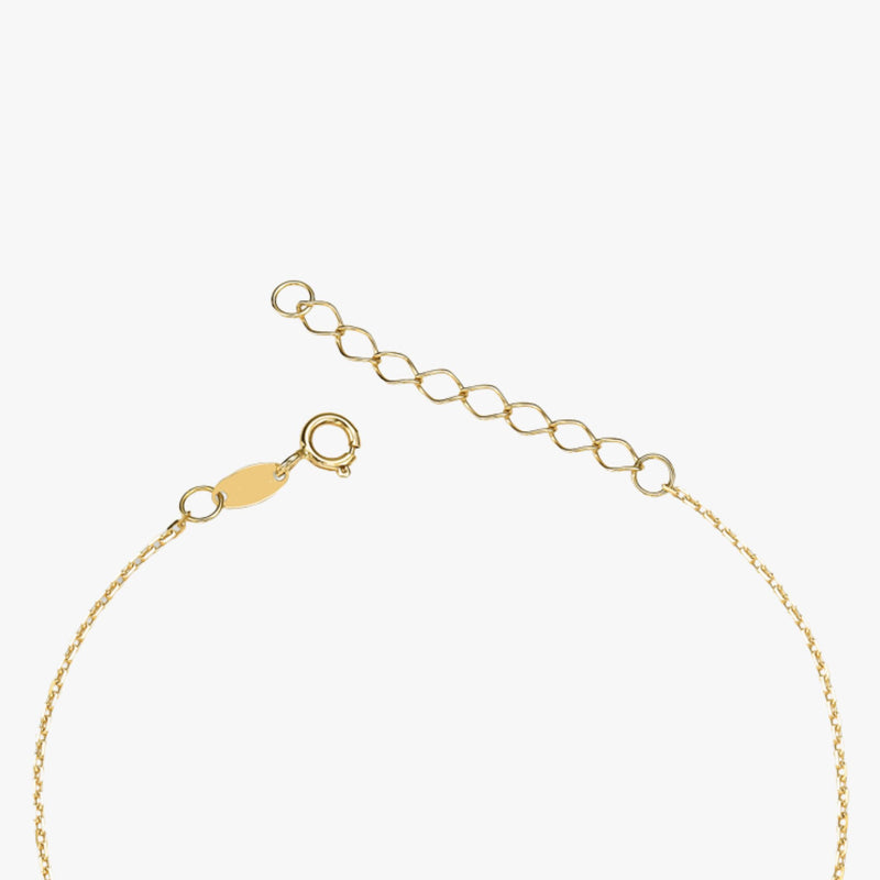 Pulseira de Citrino com Topázio Branco em Ouro Amarelo 18K